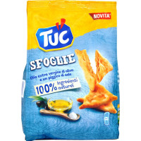 Saiwa tuc sfoglie con olio extra vergine d'oliva e un...