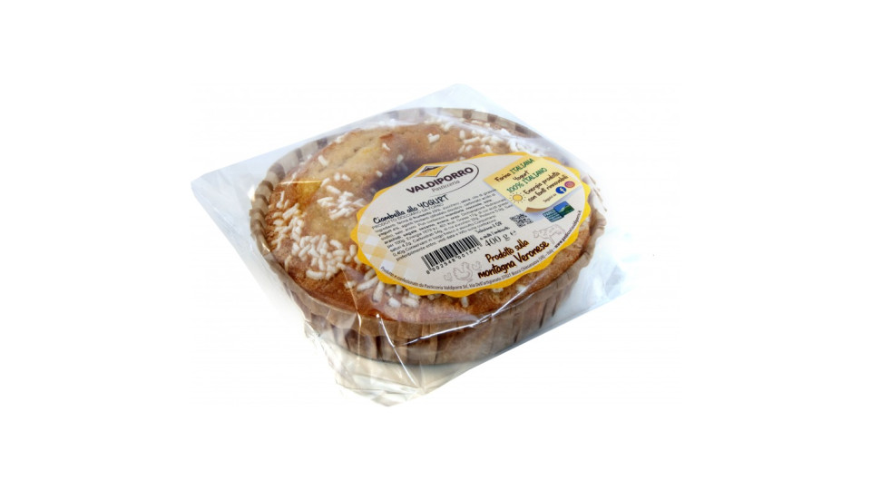 Valdiporro ciambella allo yogurt gr.400