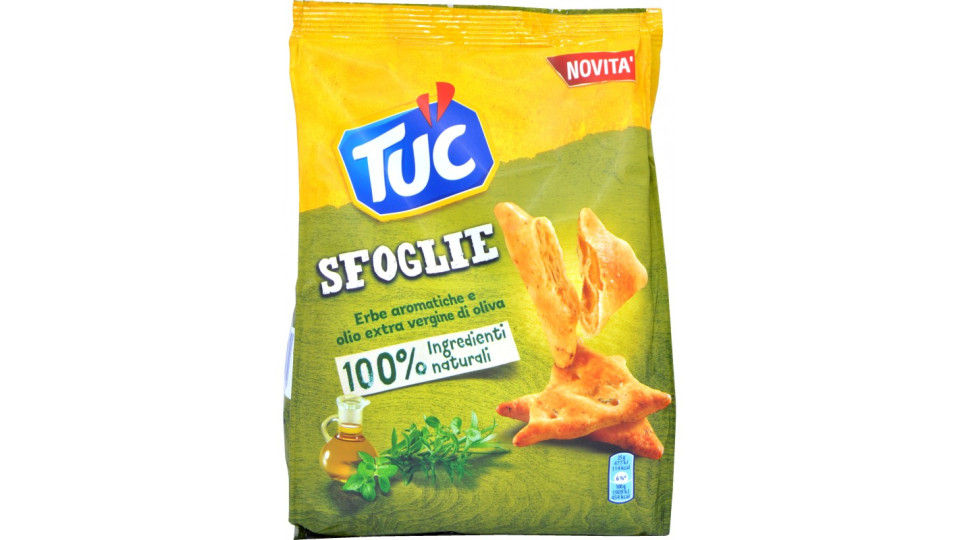 Saiwa tuc sfoglie con olio e.v. e erbe aromatiche gr.170