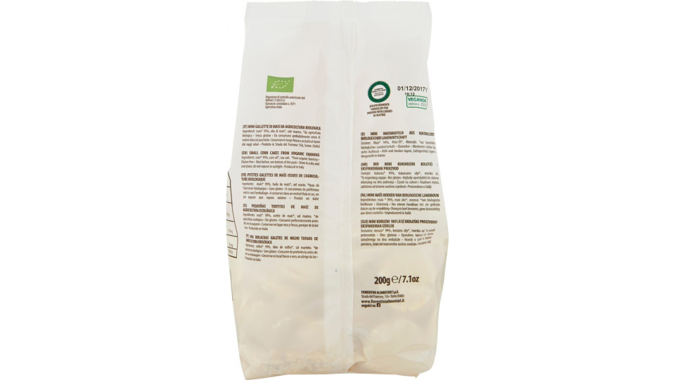 Fiorentini Bio Mini Gallette di Mais 200 gr.