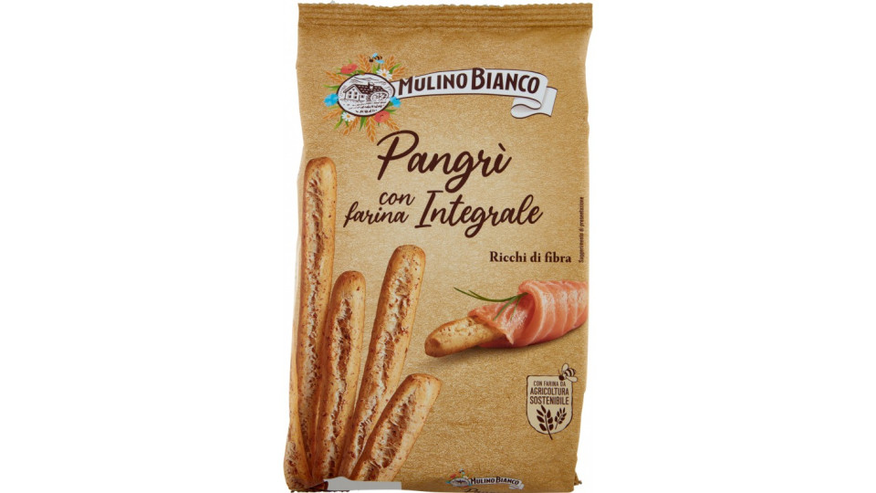 Mulino Bianco Pangrì Grissini Integrali con Farina Sostenibile...