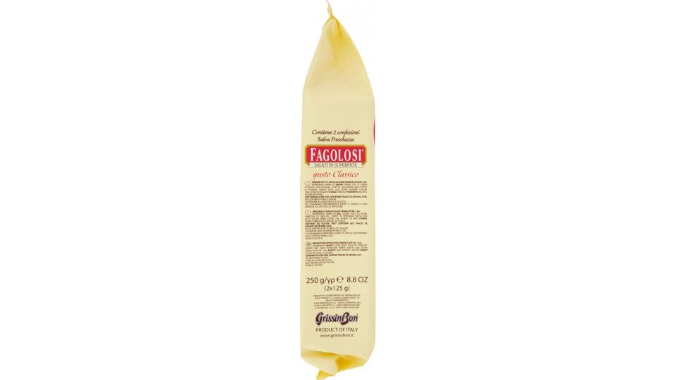GrissinBon Fagolosi gusto Classico 2 x 125 gr.