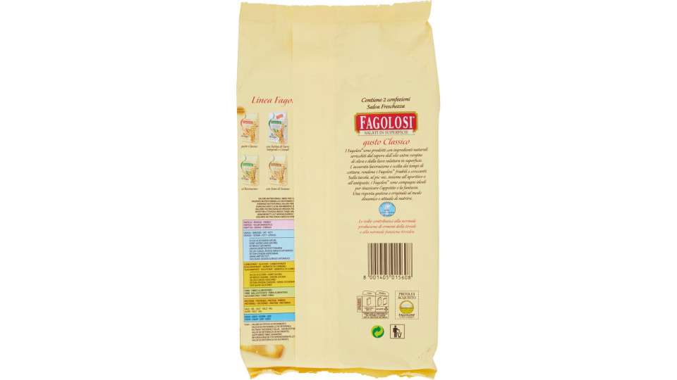 GrissinBon Fagolosi gusto Classico 2 x 125 gr.