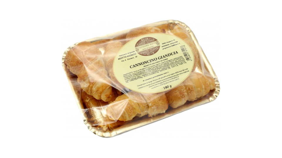 Miotto cannoncino gianduia gr.180
