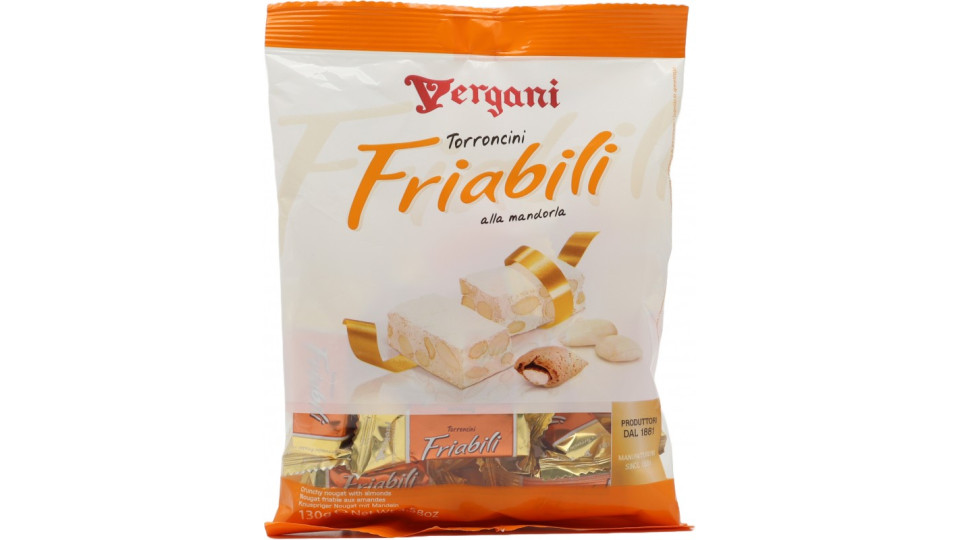 Vergani torroncini friabili gr.130