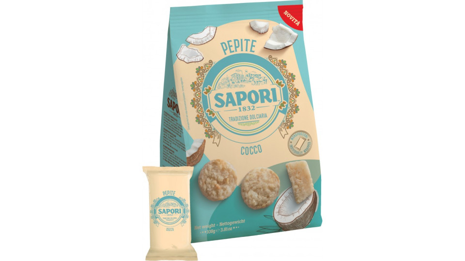 Sapori pepite al cocco gr.108