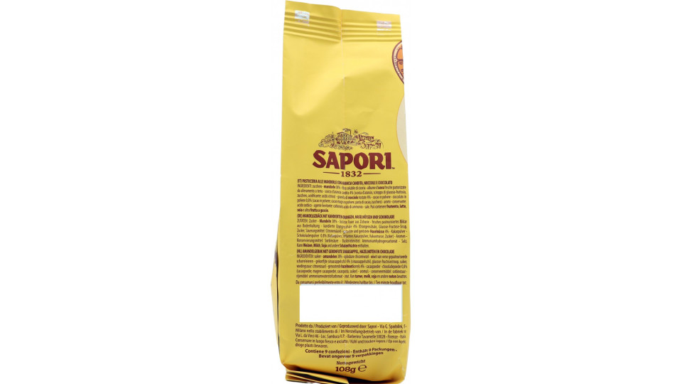 Sapori pepite arancia e cioccolata gr.108