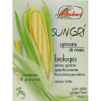 Valledoro Sungri grissini di mais biologici 120g