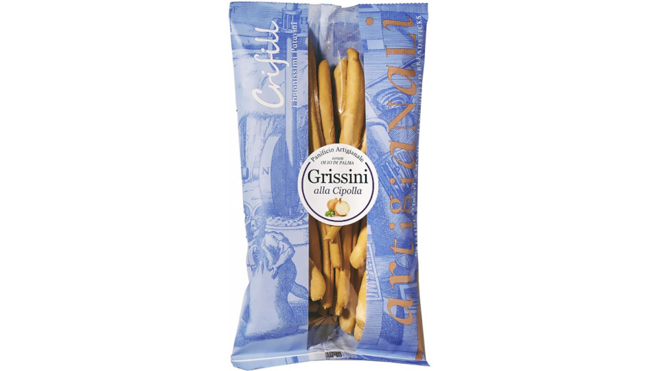 Crifill grissini con cipolle gr200