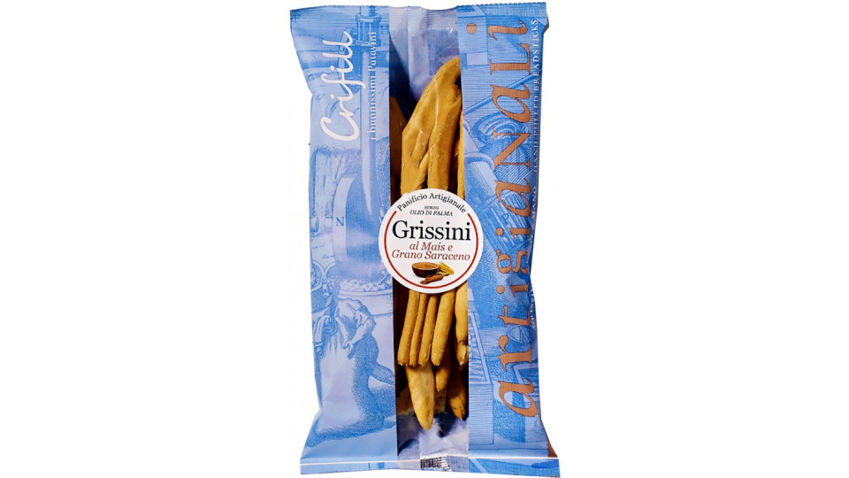 Crifill grissini mais e grano saraceno gr.200