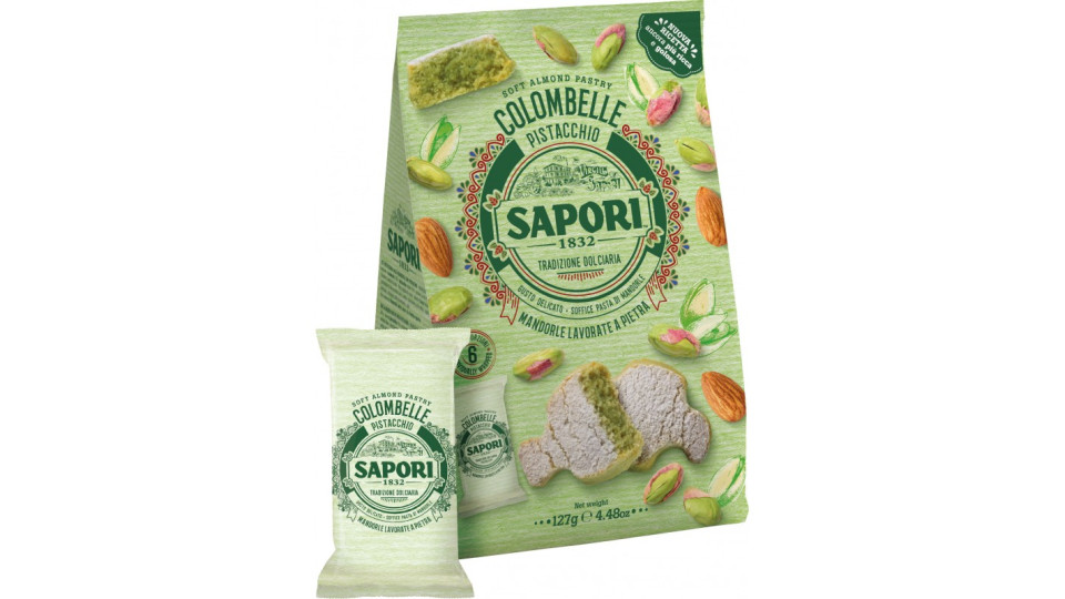 Sapori colombelle al pistacchio x6 gr.127