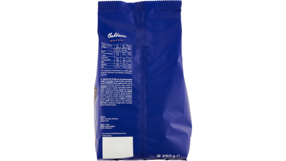 Bahlsen Waferì Finissimi wafer assortiti gr.250