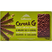 Galbusera Crackers ricoperti di Cioccolato al latte 5 x 30 g