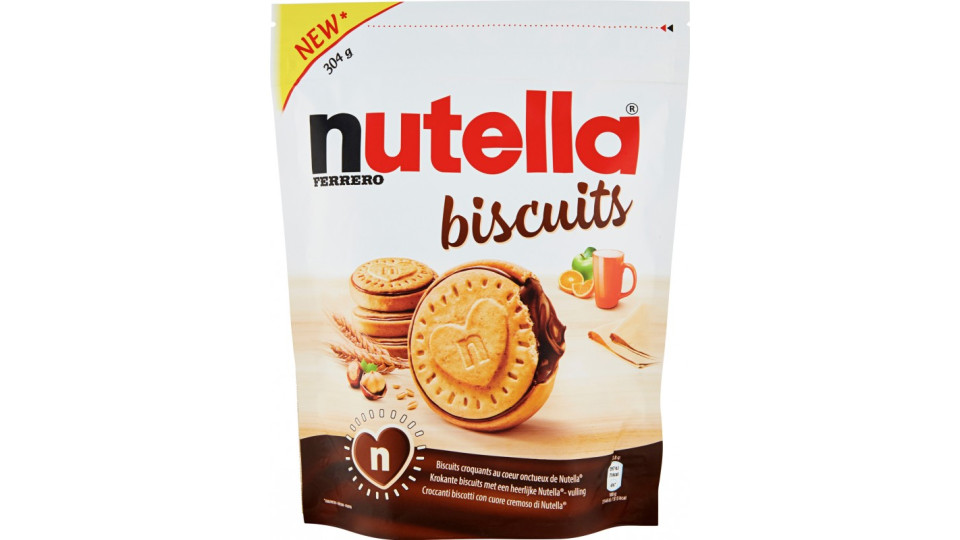 Ferrero nutella biscuits gr.304