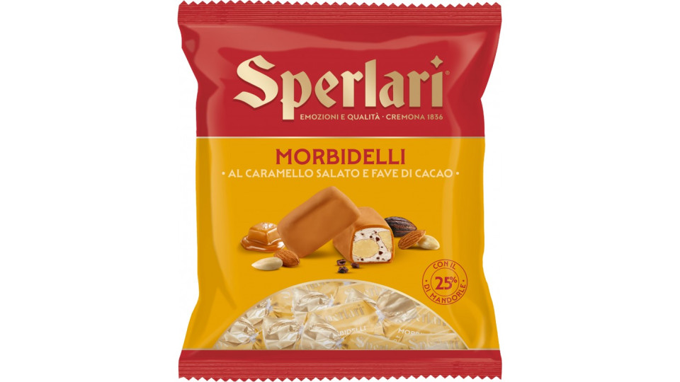 Sperlari Morbidelli Teneri ricoperti con Caramel Dorè Salato...