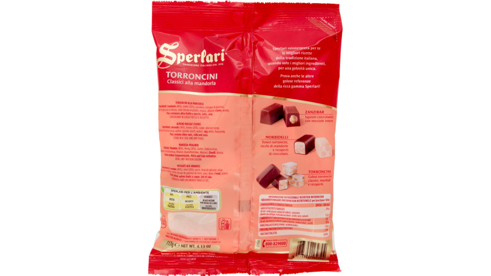 Sperlari Torroncini Classici alla mandorla 117 g