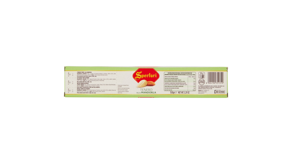 Sperlari torrone morbido alla mandorla gr.150
