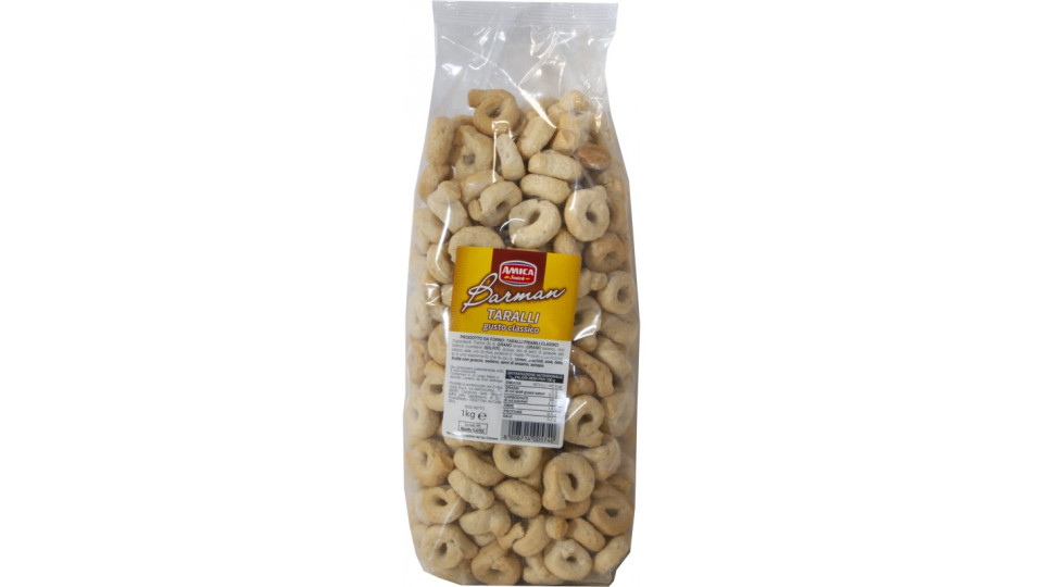 Amica chips barman taralli classici kg.1