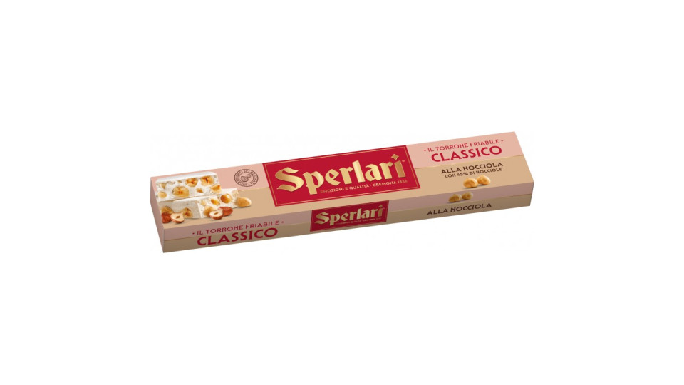 Sperlari torrone alla nocciola gr.150
