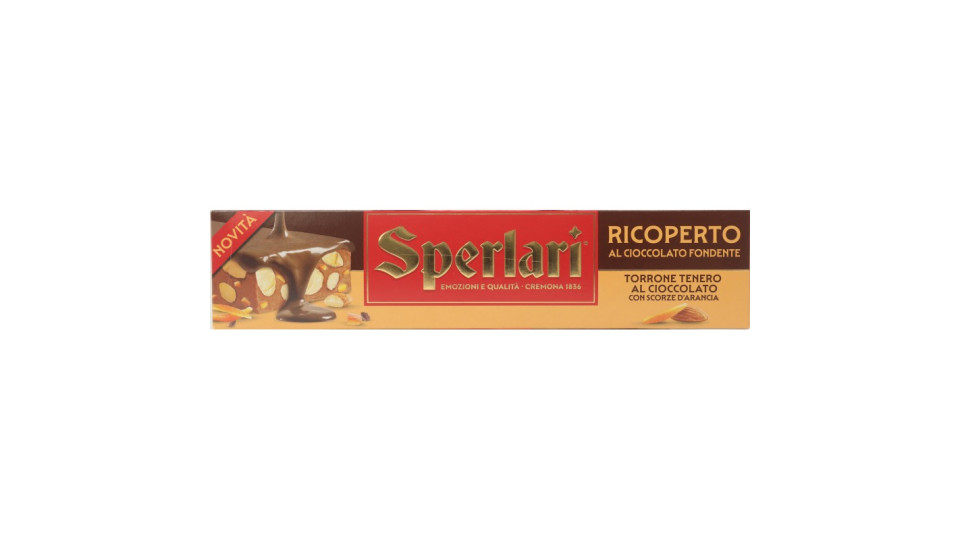 Sperlari Ricoperto al Cioccolato Fondente Torrone Tenero al...