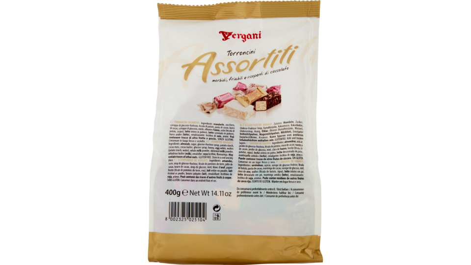 Vergani Torroncini Assortiti 400 g