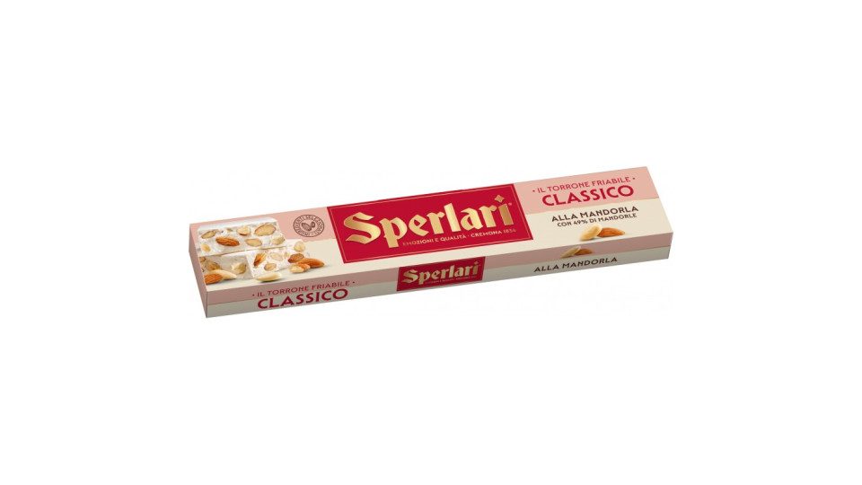 Sperlari torrone classico mandorla gr.250