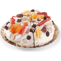 Rivoltini torta torrone tenero e frutta kg.4
