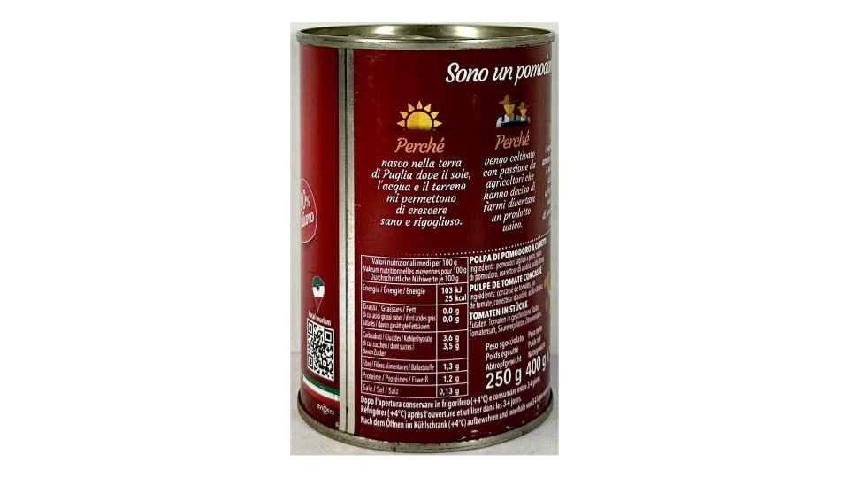 Rosso gargano cubettata di puglia gr.400