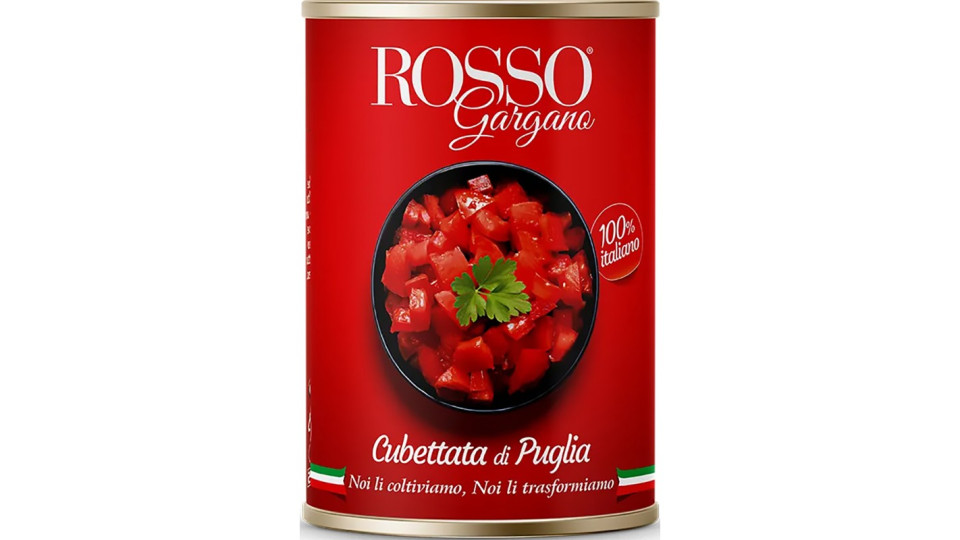 Rosso gargano cubettata di puglia gr.400