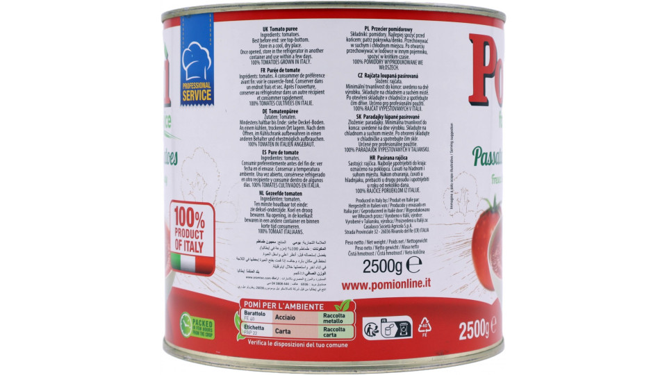 Pomì passata pomodoro - gr.500