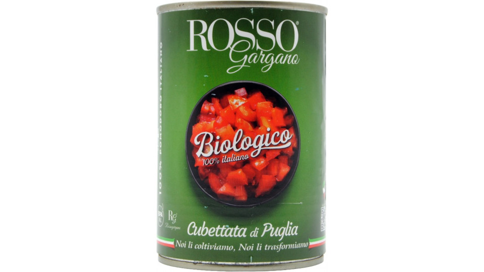 Rosso gargano polpa cubetti bio gr.400
