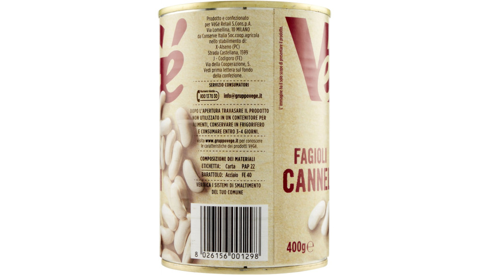 VéGé Fagioli Cannellini 400 g