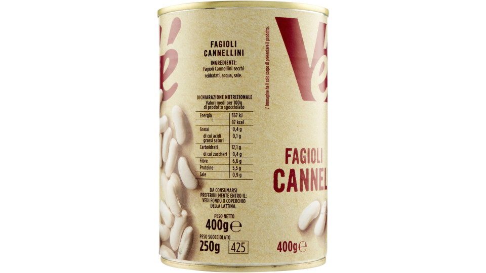 VéGé Fagioli Cannellini 400 g