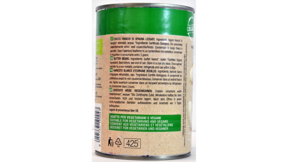 Gusto sano fagioli bianchi bio 400g