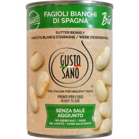 Gusto sano fagioli bianchi bio 400g