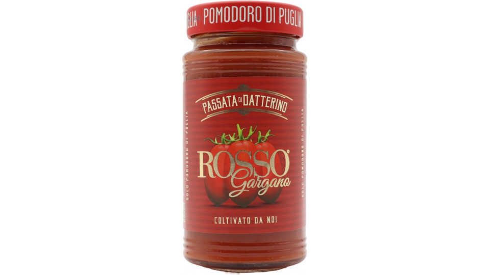 Rosso gargano passata datterini puglia gr.290
