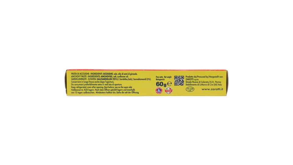 Zarotti pasta d'acciughe gr.60