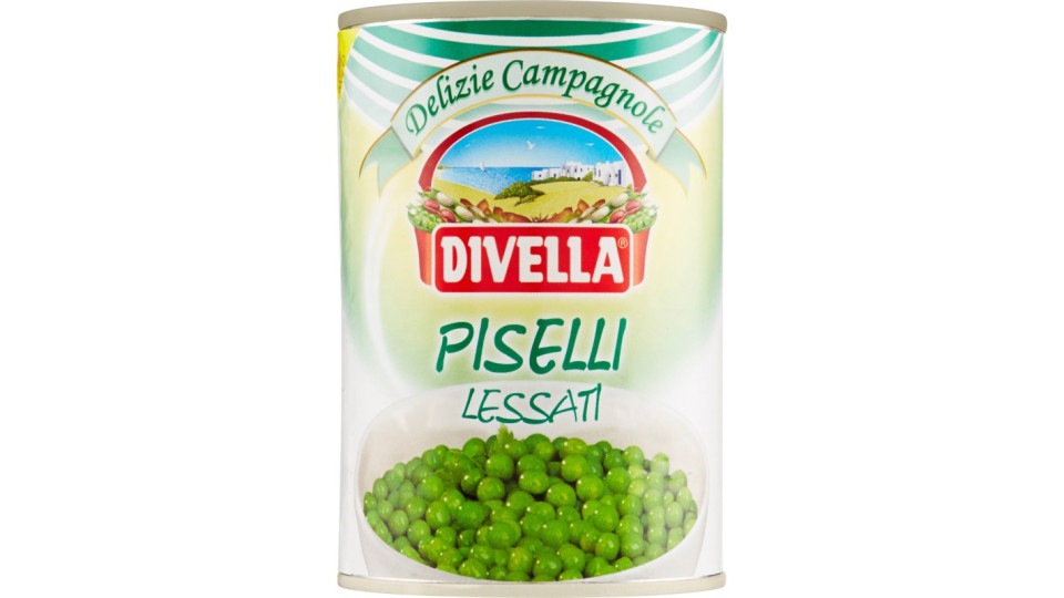 Divella Delizie Campagnole Piselli Lessati 400 gr.