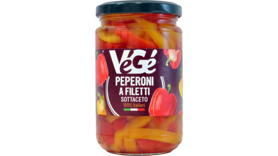 VèGè peperoni filetti sottaceto gr.290
