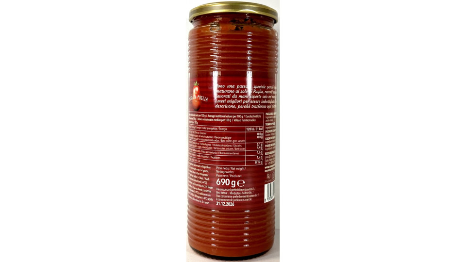 Rosso gargano passata gr.690