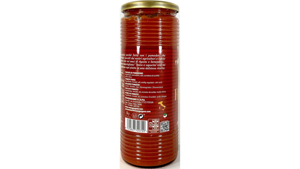 Rosso gargano passata gr.690