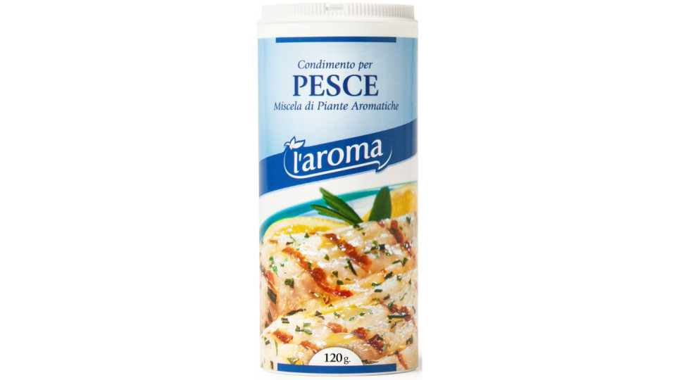 L'Aroma condimento al pesce barattolo gr120