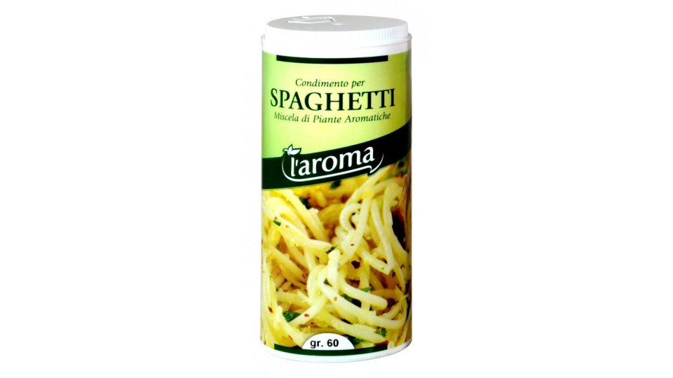 L'Aroma condimento per spaghetti barattolo gr.60