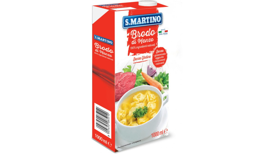 San Martino brodo di manzo brick lt.1