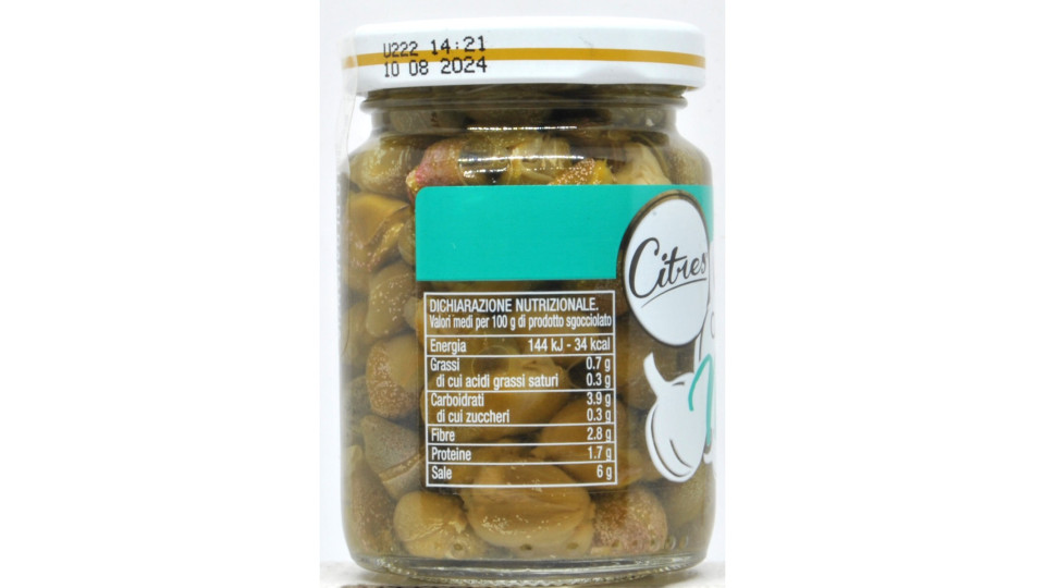 Citres capperi medi in aceto gr.95