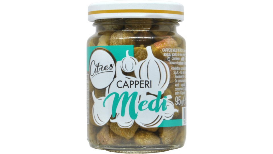 Citres capperi medi in aceto gr.95