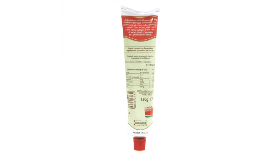 Mutti doppio pomodoro concentrato tubo - gr.130
