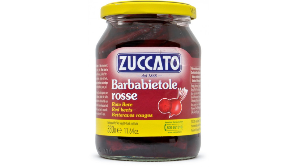 Zuccato Barbabietole rosse a fette gr.330