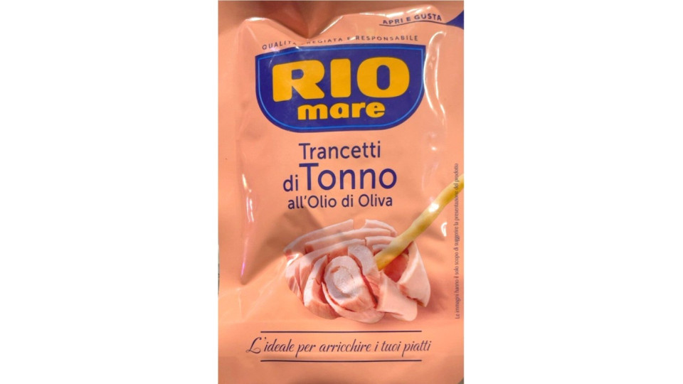 Rio mare trancetti tonno in olio di oliva busta gr.65