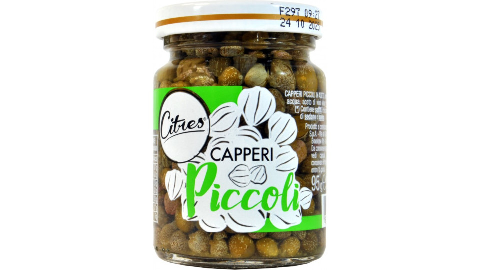 Citres capperi piccoli in aceto gr.95